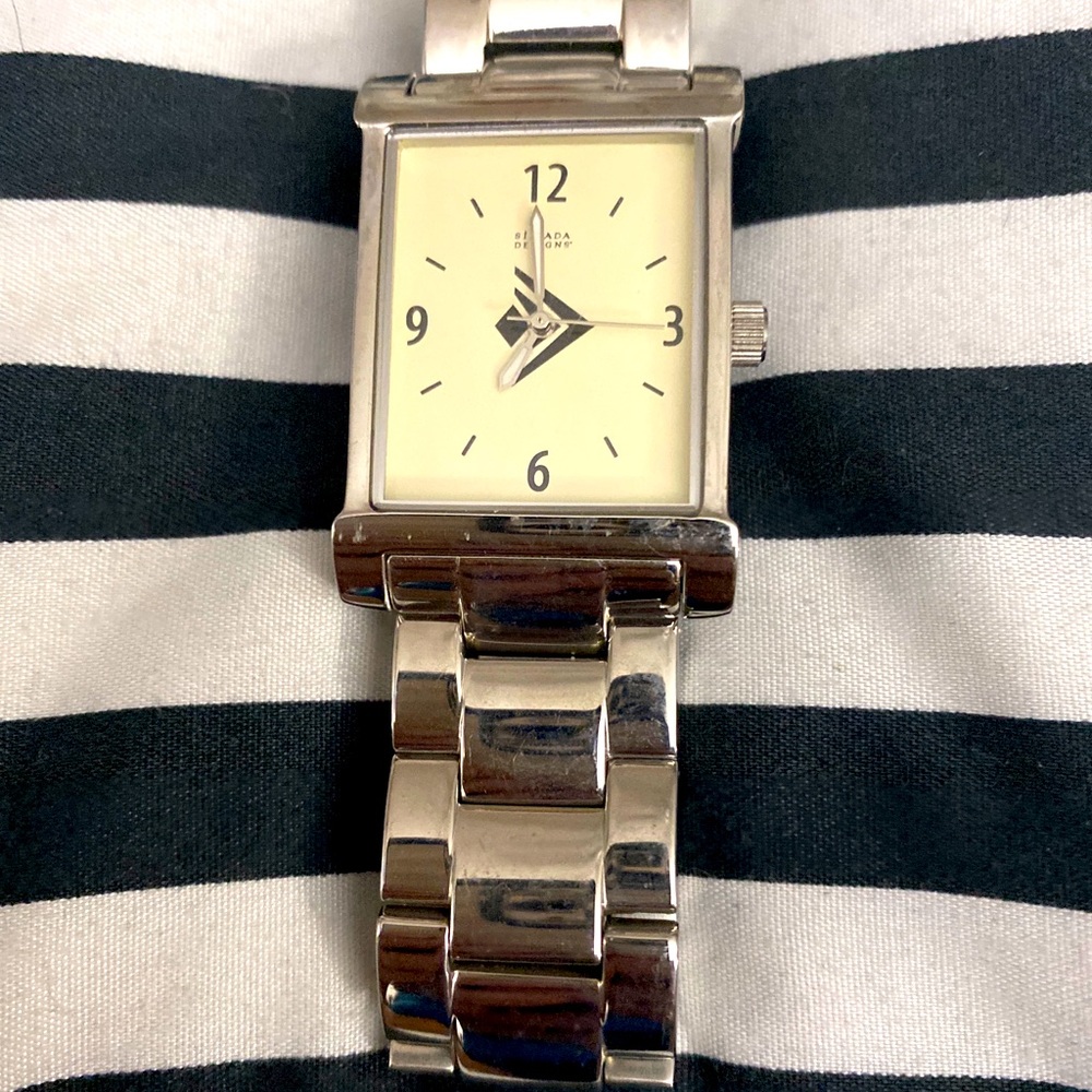 Silpada  Bracelet Boyfriend Watch Square Face